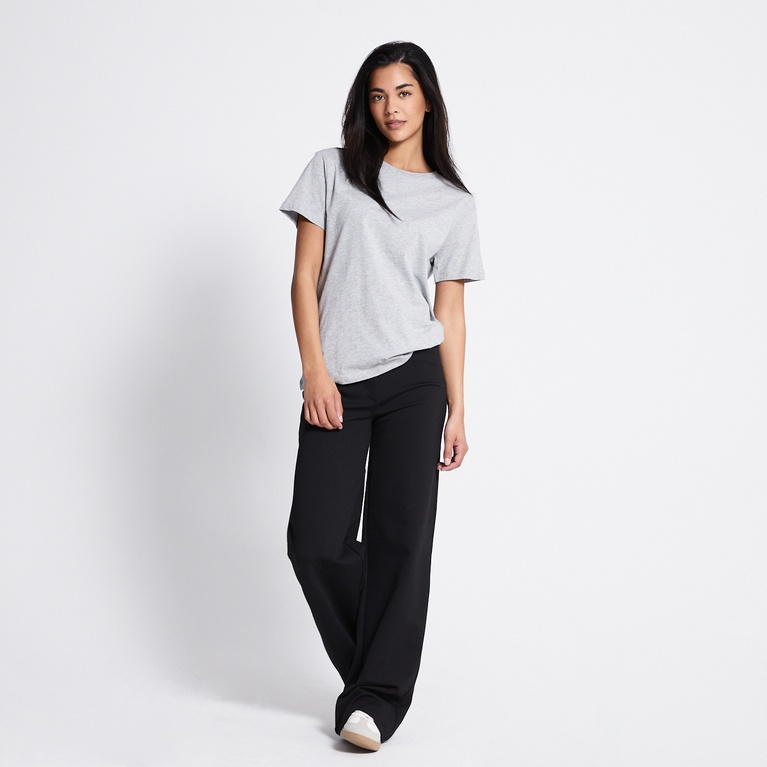 Basic tee "Bea" Grey Melange
